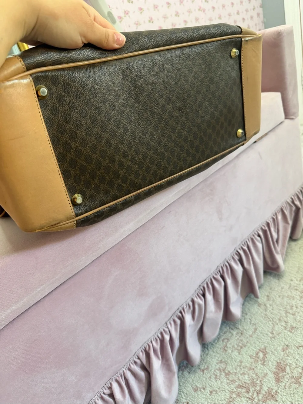 Celine Macadam Weekender Bag Travel Bag